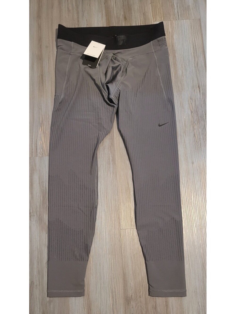 NWT Nike A.P.S. Men's Large Dri-FIT ADV Iron Grey Versatile Tights Spandex 2XL